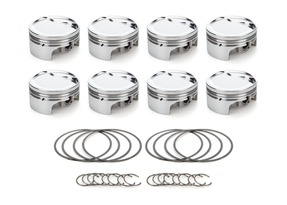 Race Tec Pistons RTP1000403 SBF Dish Piston Set w/TW 4.030 Bore -16cc