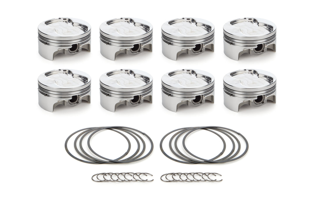 Race Tec Pistons RTP1000410 SBF Dish Piston Set w/TW 4.030 Bore -20cc