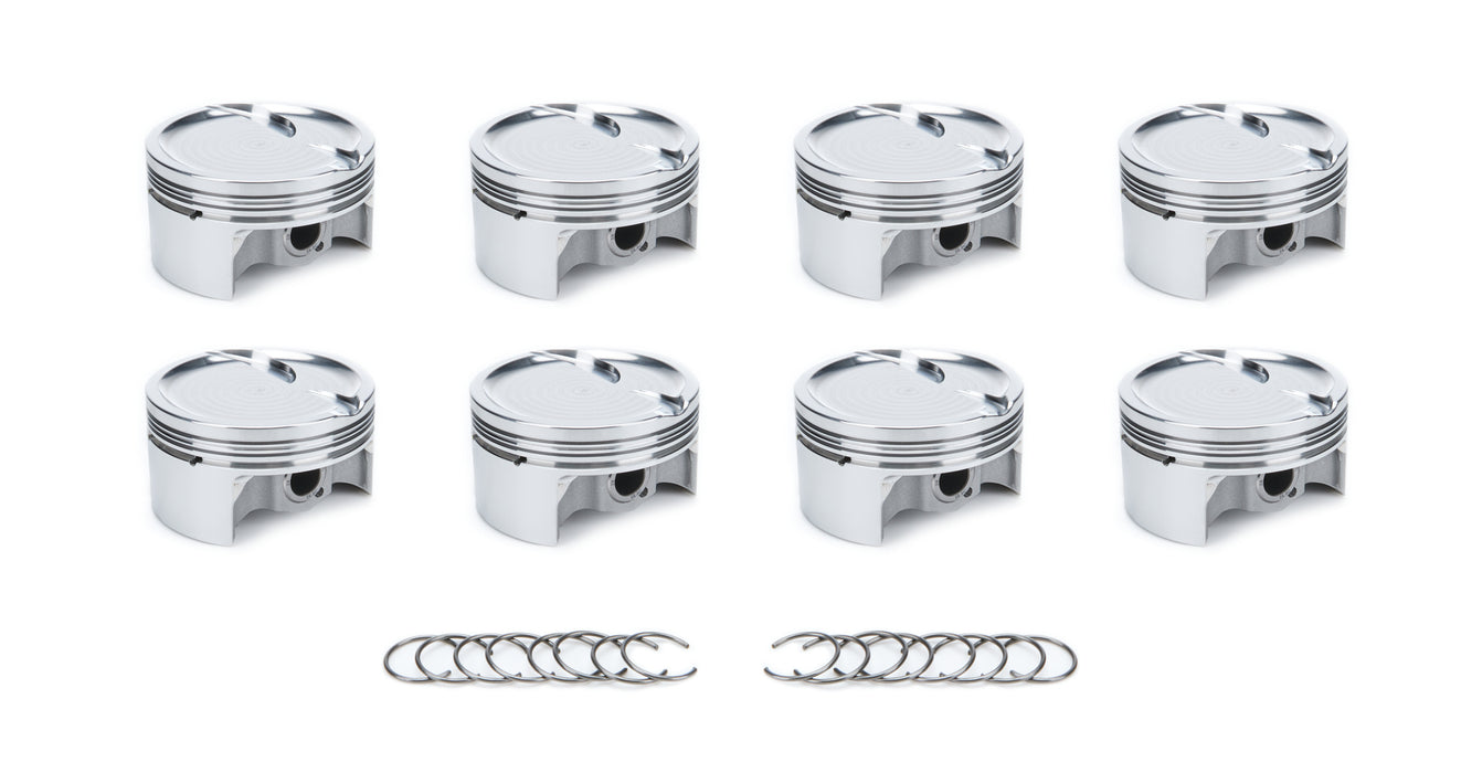 Race Tec Pistons RTP1000615 GM LS Dished Piston Set 4.010 Bore -20cc