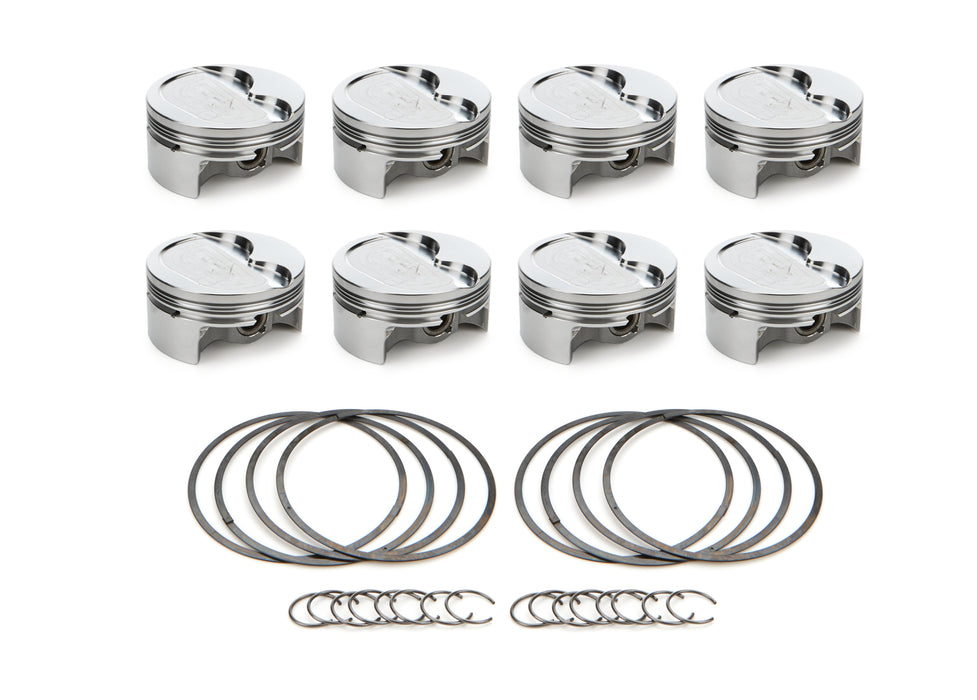 Race Tec Pistons RTP1000627 GM LS Dished Piston Set 4.010 Bore -10cc