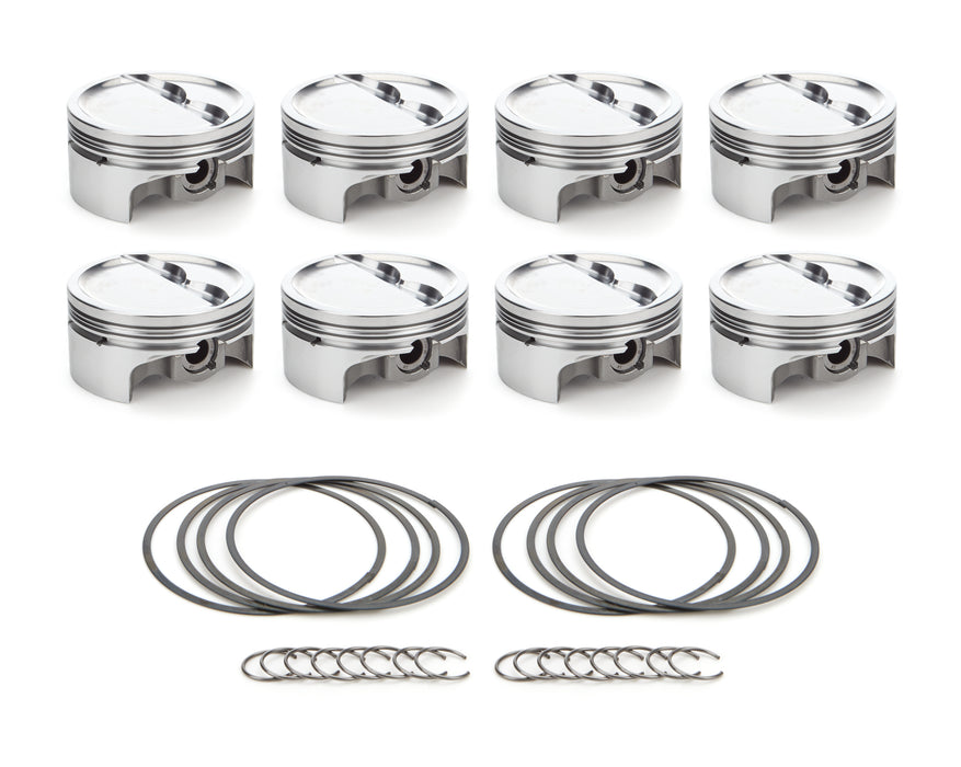 Race Tec Pistons RTP1000652 SBC Dished Piston Set 4.040 Bore -19.4cc