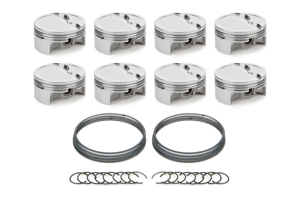 Race Tec Pistons RTP1000736 GM LS Dished Piston Set 4.010 Bore -10cc