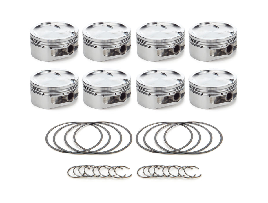 Race Tec Pistons RTP1001171 GM LS Dished Piston Set 4.125 Bore -23.5cc