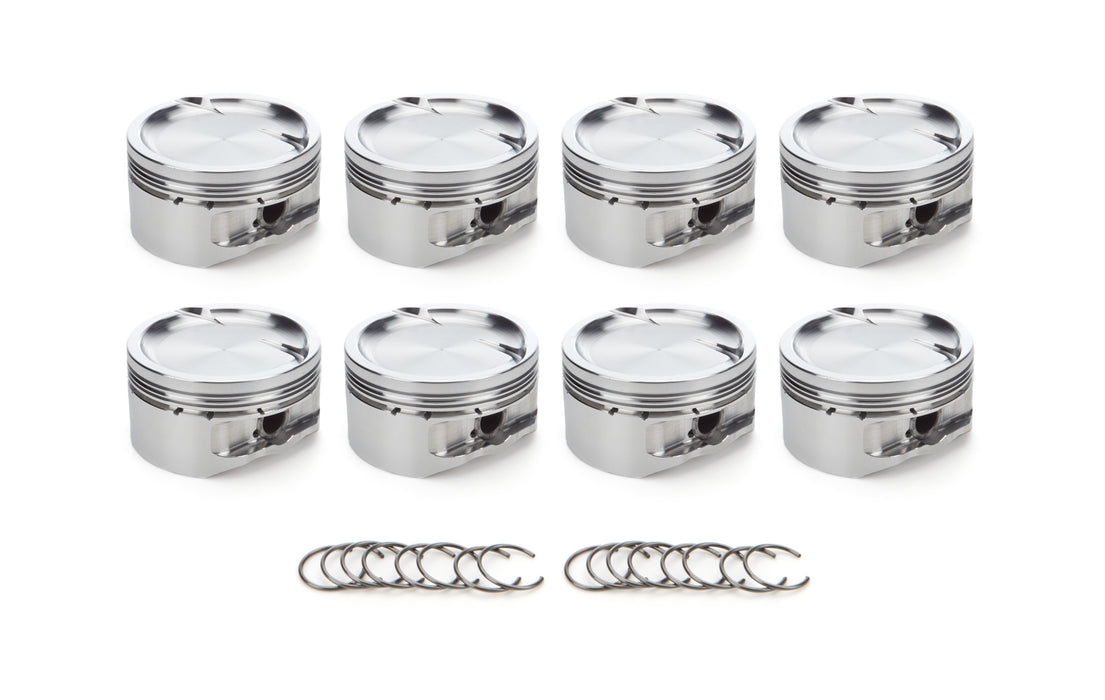 Race Tec Pistons RTP1001375 SBF Dished Piston Set 4.125 Bore - 34.2cc