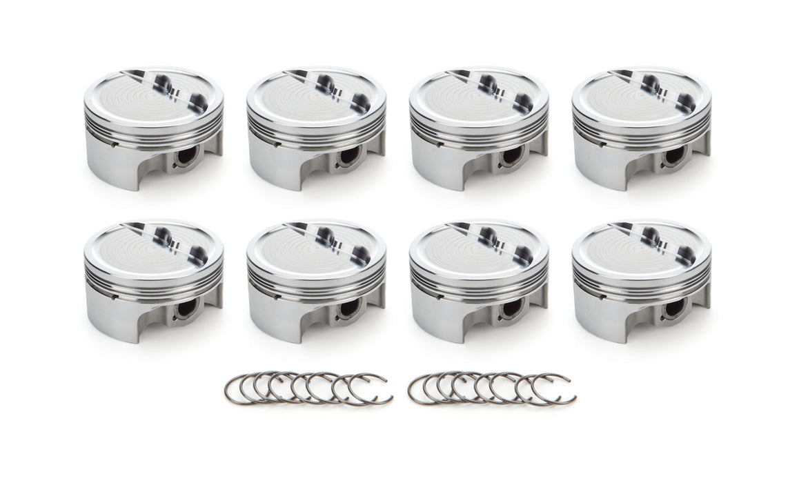 Race Tec Pistons RTP1001604 SBC Dished Piston Set 4.040 Bore - 12.7cc