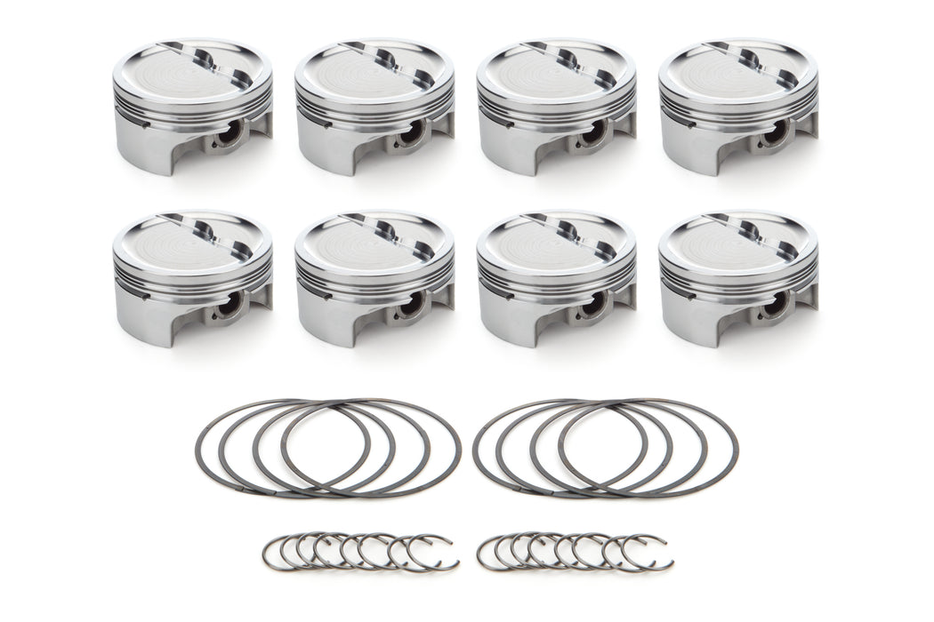 Race Tec Pistons RTP1001632 SBC Dished Piston Set 4.040 Bore - 19.4cc
