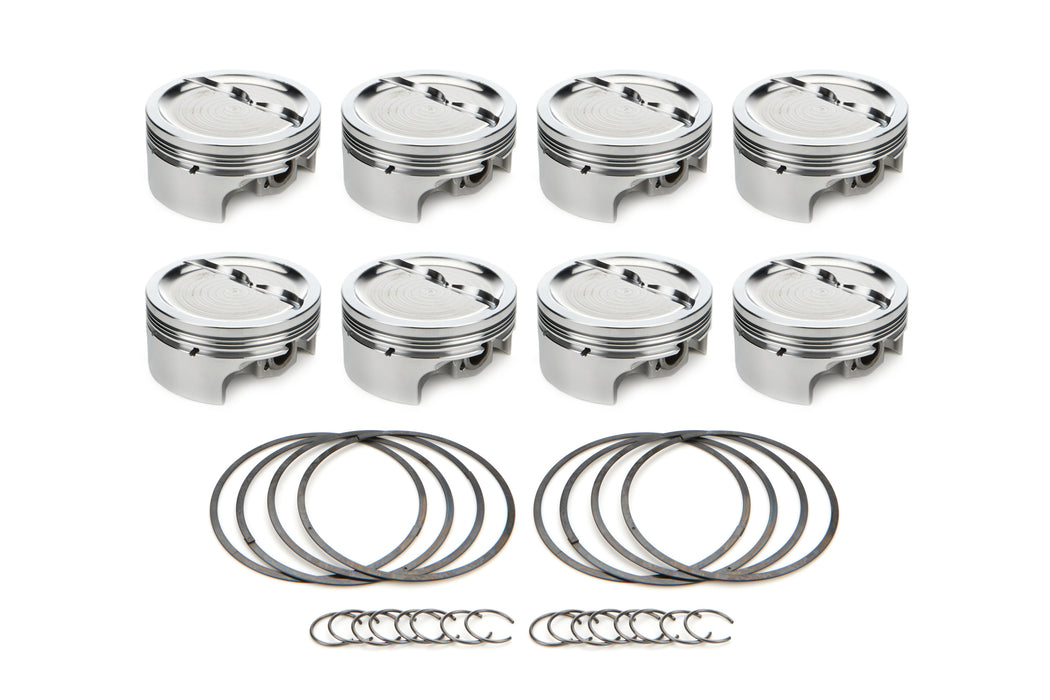 Race Tec Pistons RTP1001655 SBC Dished Piston Set 4.155 Bore - 23.9cc