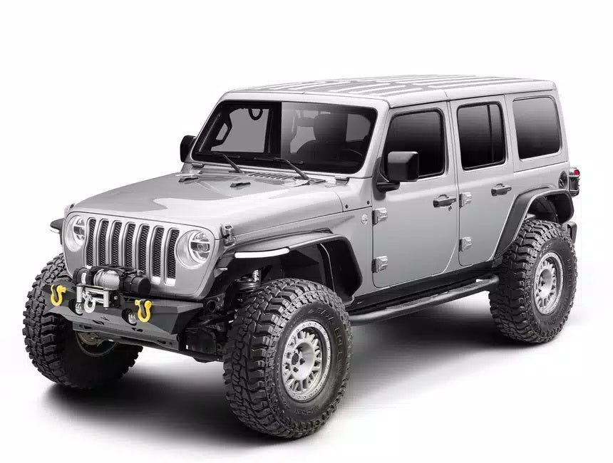 Rugged Ridge RUG11641.13 18- Jeep Wrangler JL Metal Max Fender Flares