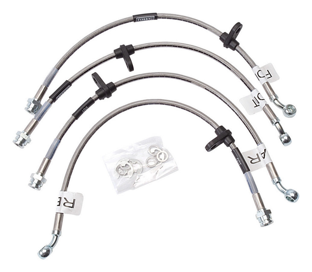 Russell RUS684510 99-02 Civic Brake Lines Cpe Si Front/Rear Disc