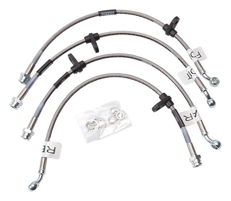 Russell RUS684510 99-02 Civic Brake Lines Cpe Si Front/Rear Disc