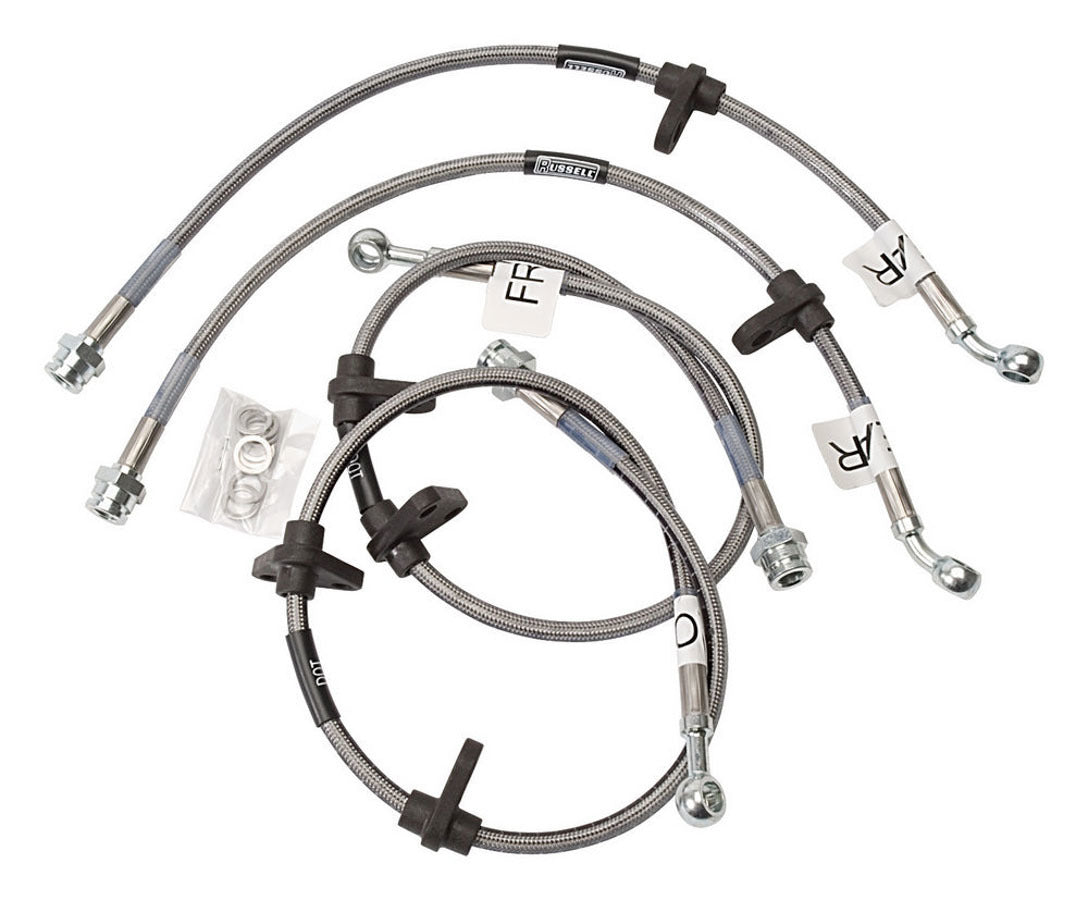 Russell RUS684850 94-01 Integra Brake Line Front/Rear Disc
