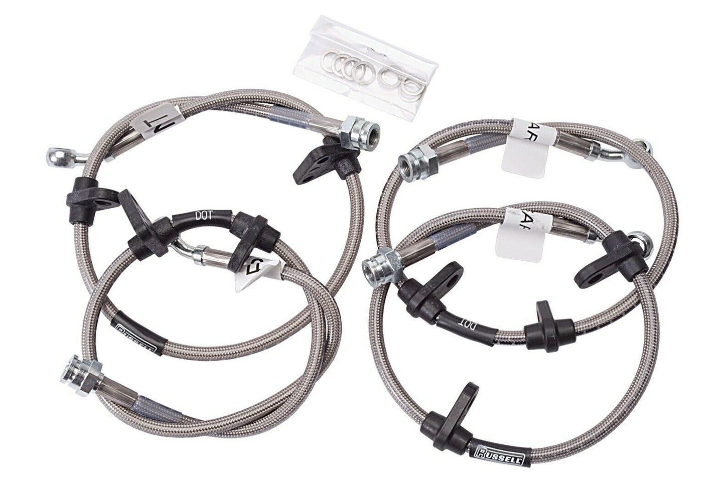 Russell RUS684890 Brake Hose Kit - Acura 02-06/Honda Civic 03-05