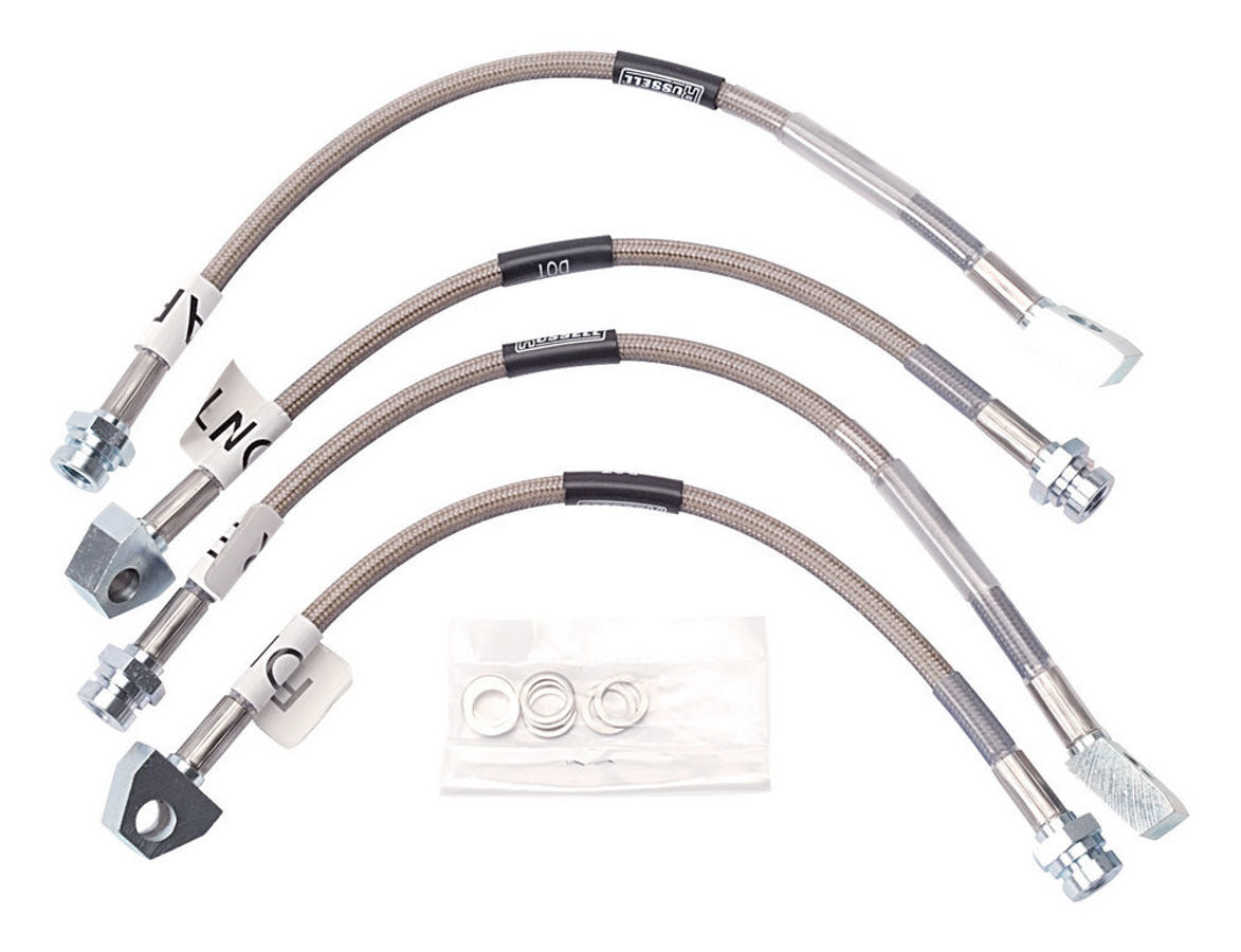 Russell RUS692010 S/S Brake Line Kit 84-87 Corvette