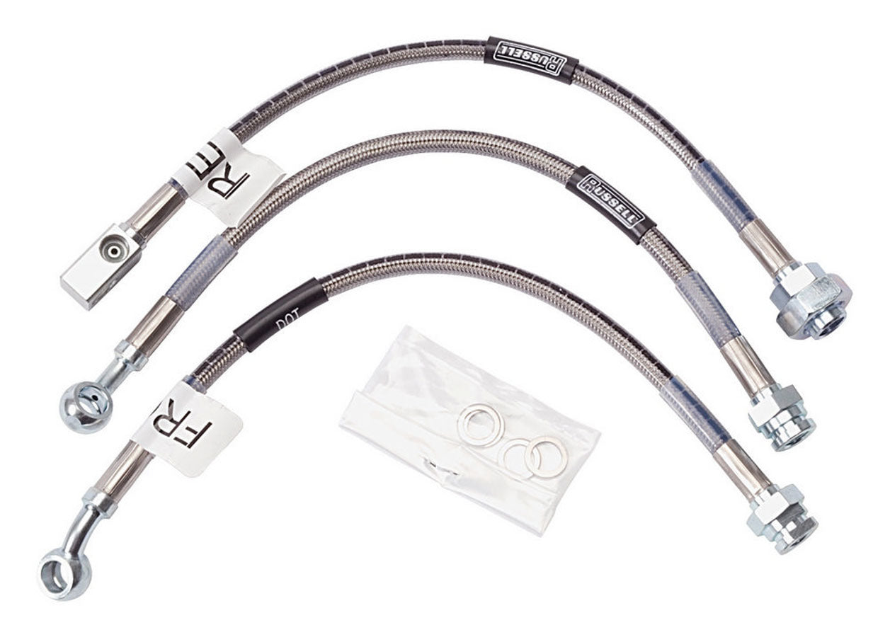 Russell RUS692100 Brake Hose Kit 79-88 GM Intermediate Car