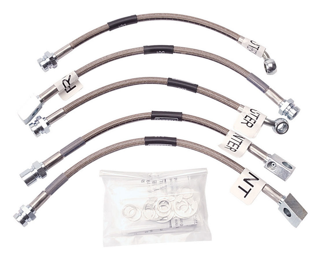 Russell RUS692260 Brake Hose Kit 93-97 GM F-Body w/o Traction Cntr