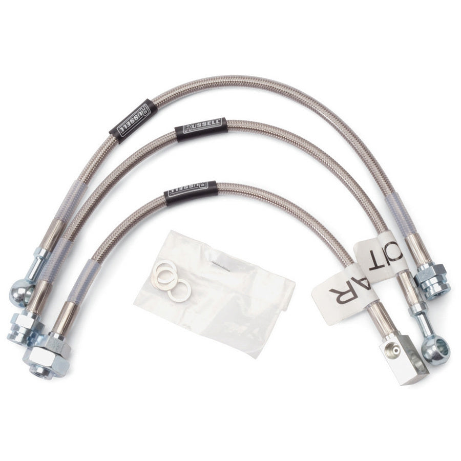 Russell RUS692280 Brake Hose Kit 98-02 Camaro w/o Trac Control