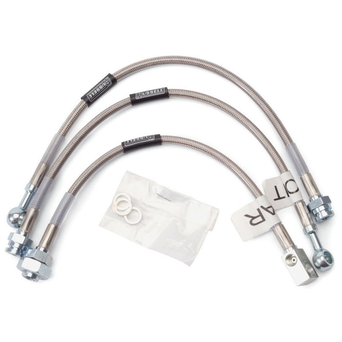 Russell RUS692280 Brake Hose Kit 98-02 Camaro w/o Trac Control