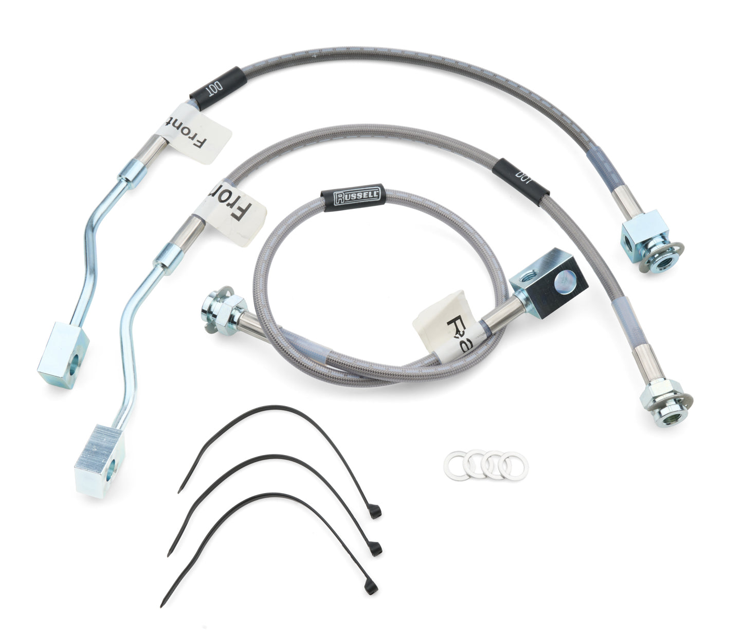 Russell RUS693220 92-96 F150 Brake Lines 2/4WD Front Disc R Drum
