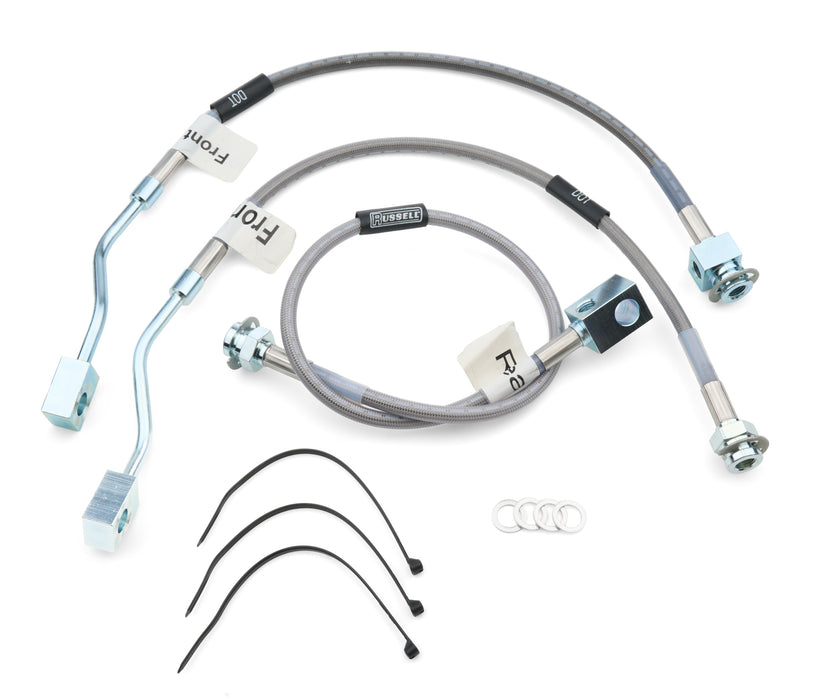 Russell RUS693220 92-96 F150 Brake Lines 2/4WD Front Disc R Drum