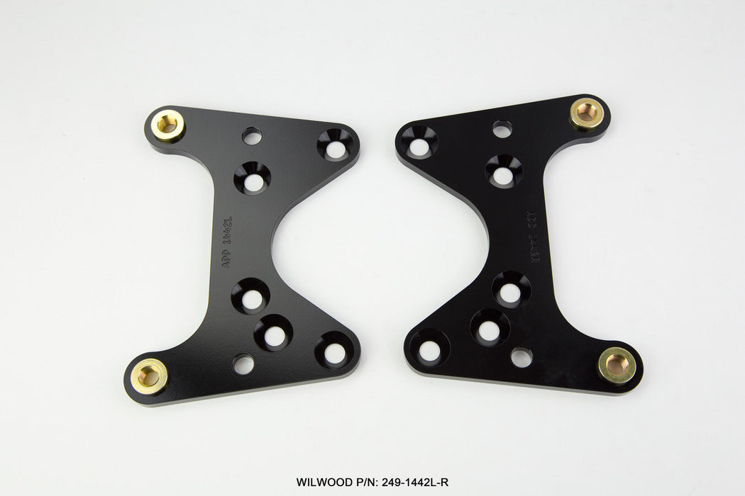 Wilwood WIL249-1442L/R Brake Bracket Front 71- 80 Pinto 10.75in Rotor