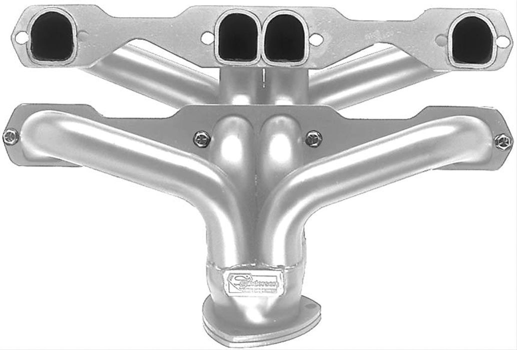 Sanderson SANCC1DP-SEC SBC D-Port Coated Block Hugger Headers