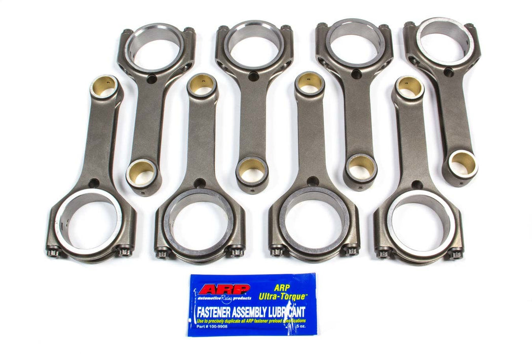 Scat Enterprises SCA2-350-6000-2000-QLS SBC Q-Lite Forged H-Beam Rods 6.000