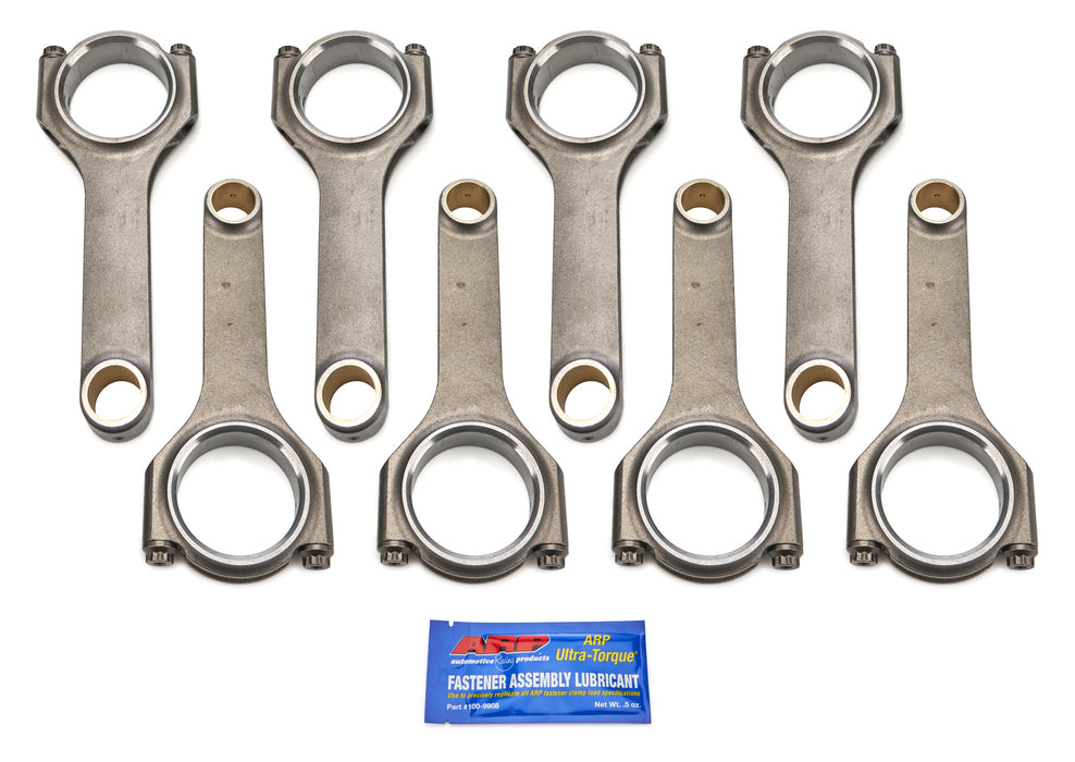 Scat Enterprises SCA2-350-6125-2100-SA SBC 4340 Forged H-Beam Rods 6.125 w/ARP2000