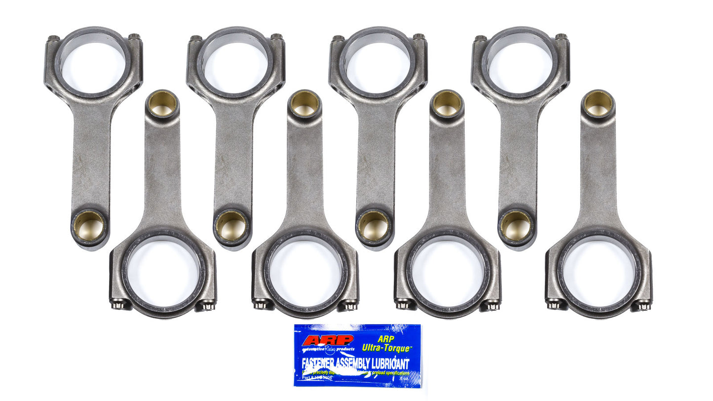 Scat Enterprises SCA2-428-6490-2438-975 BBF FE 4340 Forged H-Beam Rods 6.490