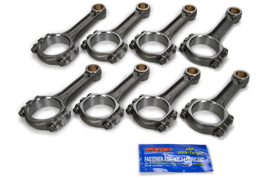 Scat Enterprises SCA2-ICR6000A SBC 4340 Forged I-Beam Rods 6.000 Press Fit
