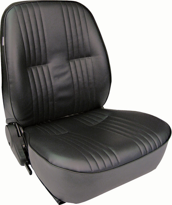 Scat Enterprises SCA80-1400-51R PRO90 Low Back Recliner Seat - RH - Black Vinyl