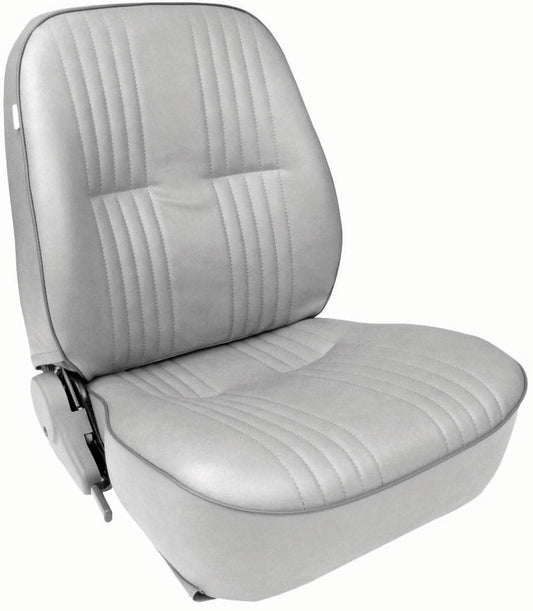 Scat Enterprises SCA80-1400-52R PRO90 Low Back Recliner Seat - RH - Grey Vinyl