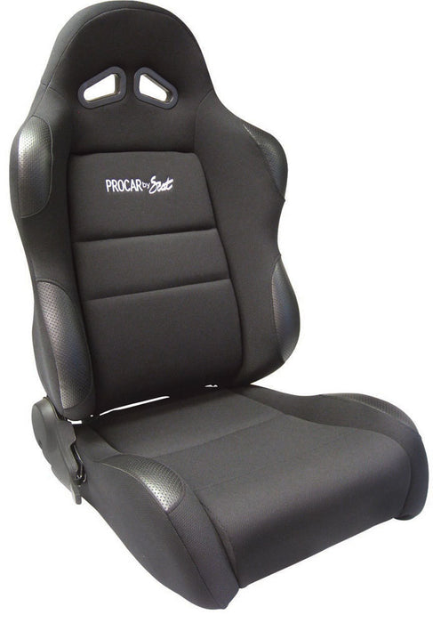 Scat Enterprises SCA80-1605-61R Sportsman Racing Seat - Right - Black Vinyl/Vlur