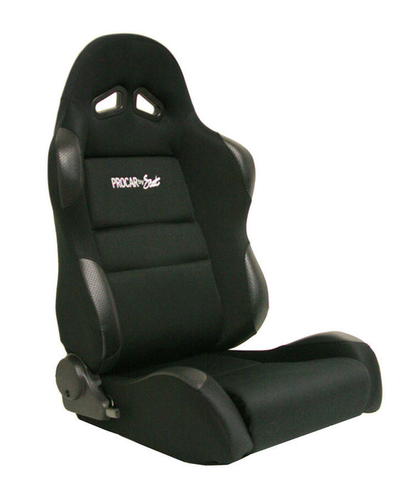 Scat Enterprises SCA80-1606-61R Sportsman Racing Seat - Right - Black Velour