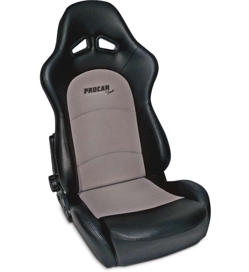 Scat Enterprises SCA80-1615-73 Sportsman Pro Racing Seat - Grey/Black