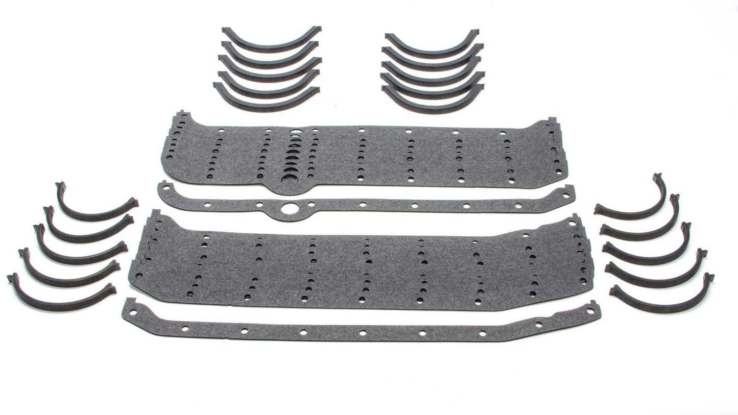 Sce Gaskets SCE11092-10 SBC Oil Pan Gaskets - RH D/S Dyno Pak (10)