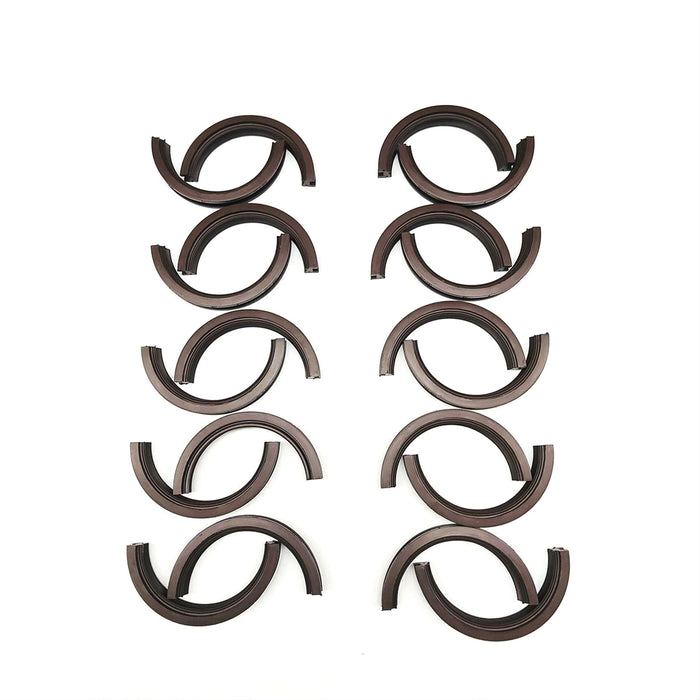 Sce Gaskets SCE21105-10 SBC Rear Main Seal Dyno- Pak (10) 2-Piece Viton