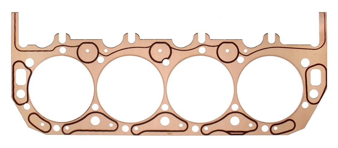 Sce Gaskets SCET135762 BBC Titan Copper Head Gaskets 4.570 x .062