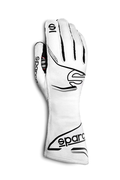 Sparco SCO00131910BINR Glove Arrow+ Medium White / Black