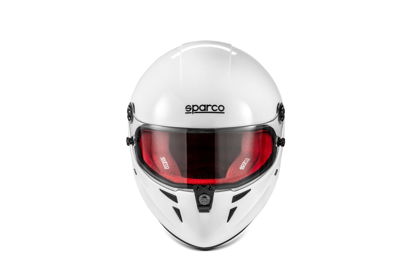 Sparco SCOBRH0007B0W090XL Helmet Stealth X-Large White Red Int SA2025