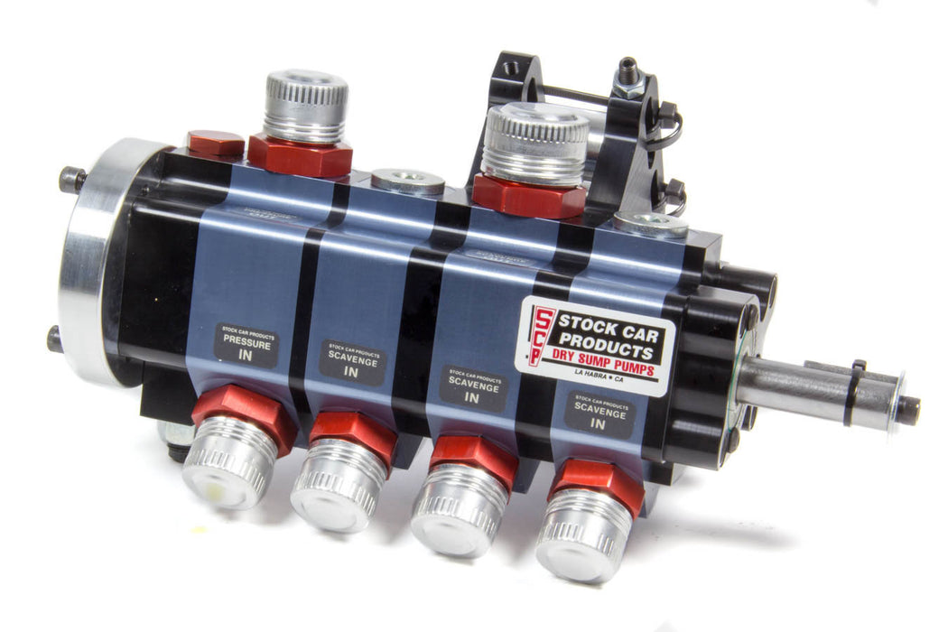 Stock Car Prod-oil Pumps SCPBT204AWKSE 4 Stage Dry Sump Pump Bert/Brinn Mount