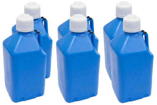 Scribner SCR2000B-CASE Utility Jug - 5-Gallon Blue - Case 6