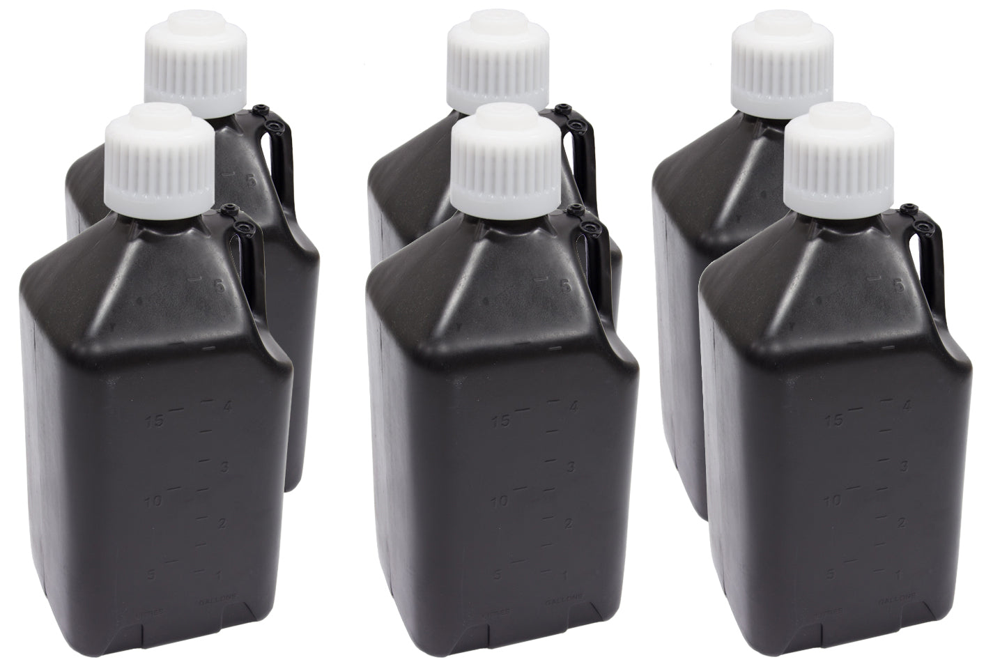 Scribner SCR2000K-CASE Utility Jug - 5-Gallon Black - Case 6