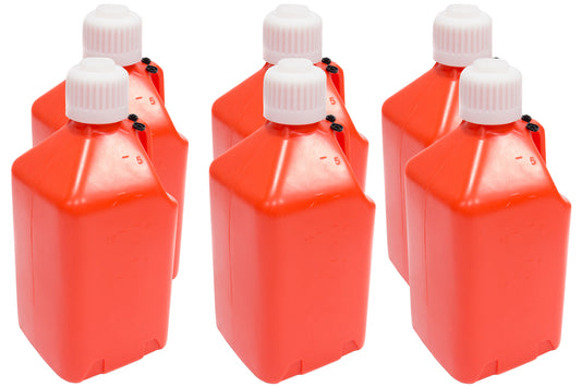 Scribner SCR2000O-CASE Utility Jug - 5-Gallon Orange - Case 6