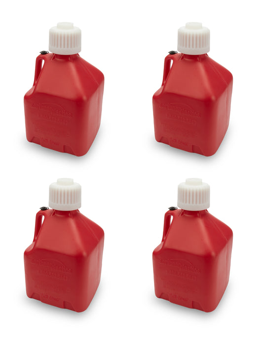 Scribner SCR2020R-CASE Utility Jug - 3-Gallon Red - Case 6