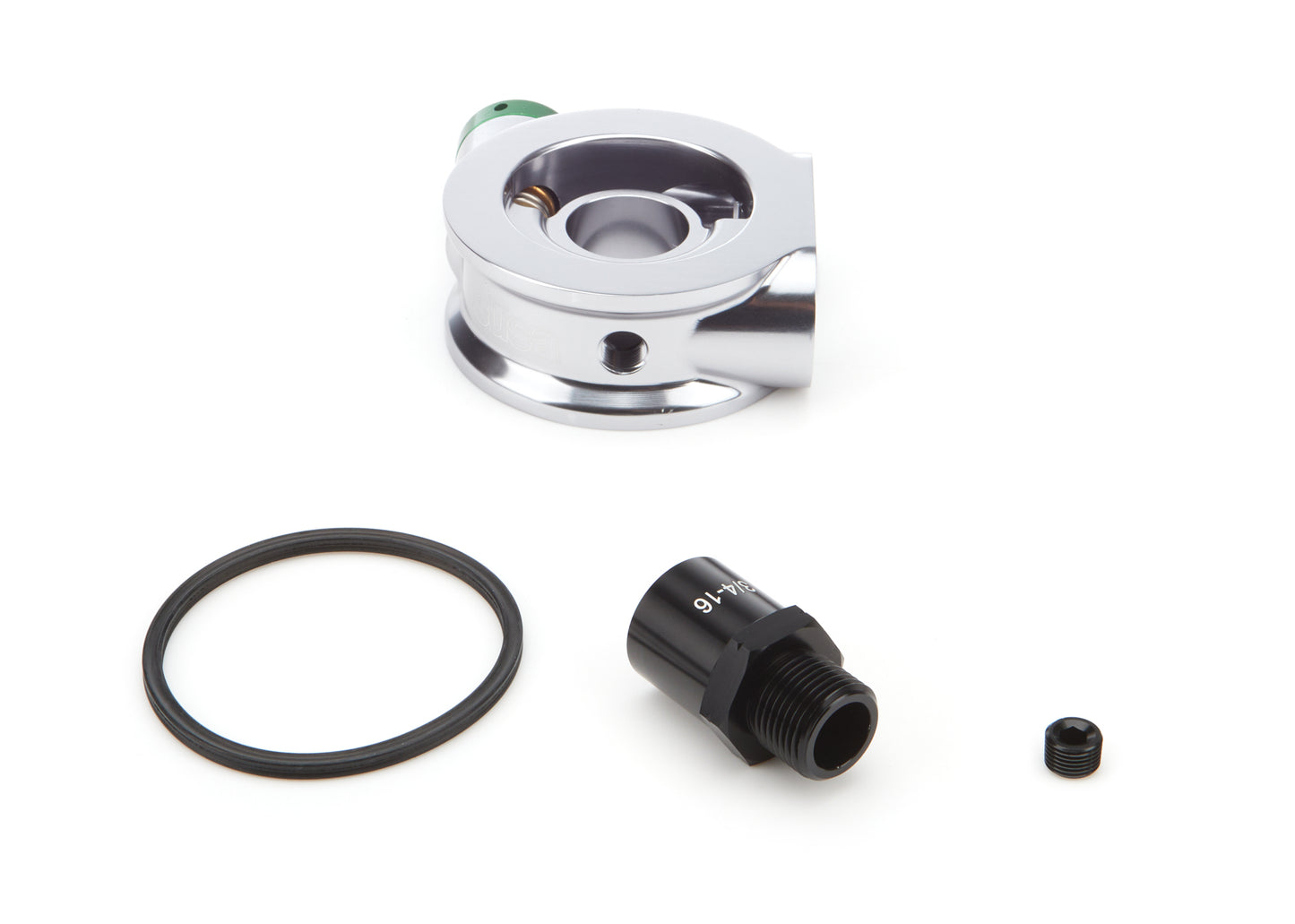 Setrab Oil Coolers SET19-SPTB76-34-180-22 Billet Alm Sandwich Oil Filter Adapter 3/4-16