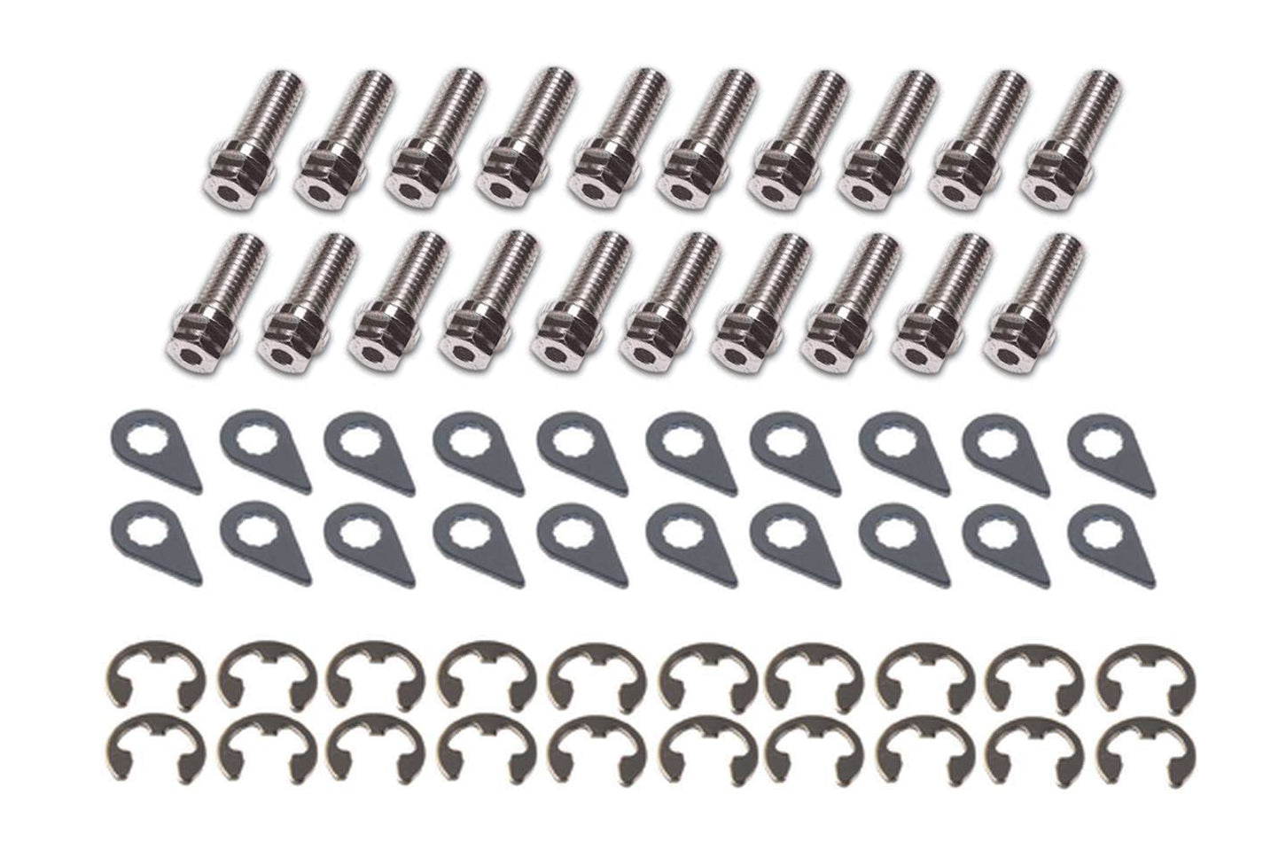 Stage 8 Fasteners SGE8909 Header Bolt Kit - 6pt. 5/16-18 x 7/8 (20)