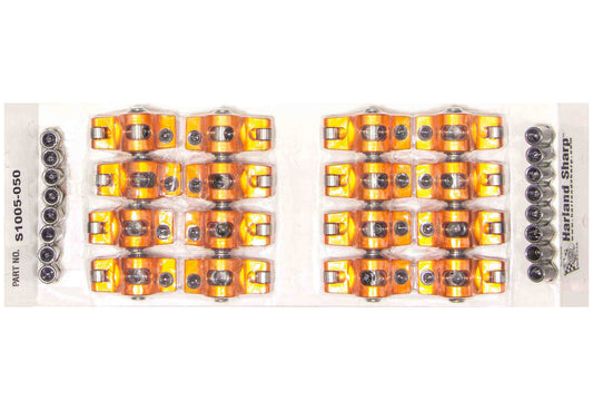 Sharp Rockers SHPS1005-050 SBC Rocker Arms - 1.6 Ratio 7/16 Stud