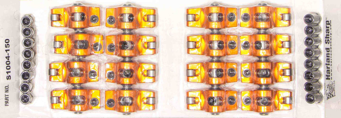 Sharp Rockers SHPS1005-150 SBC Rocker Arms - 1.6 Ratio 7/16 Stud