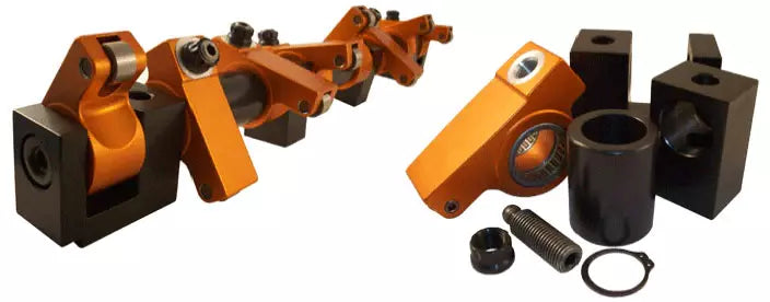 Sharp Rockers SHPS4006NBK Ford FE Rocker Arms - 1.76 Ratio Shaft Mount