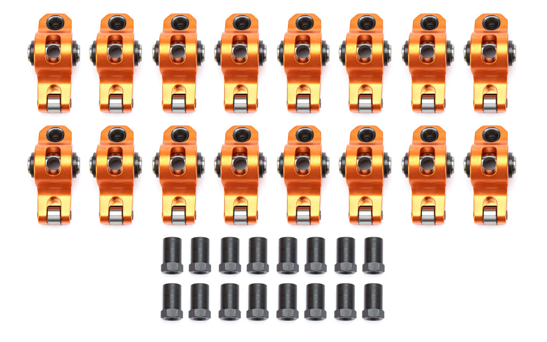 Sharp Rockers SHPSD1001 SBC Roller Rocker Arm Set 1.5 Ratio 3/8 Stud